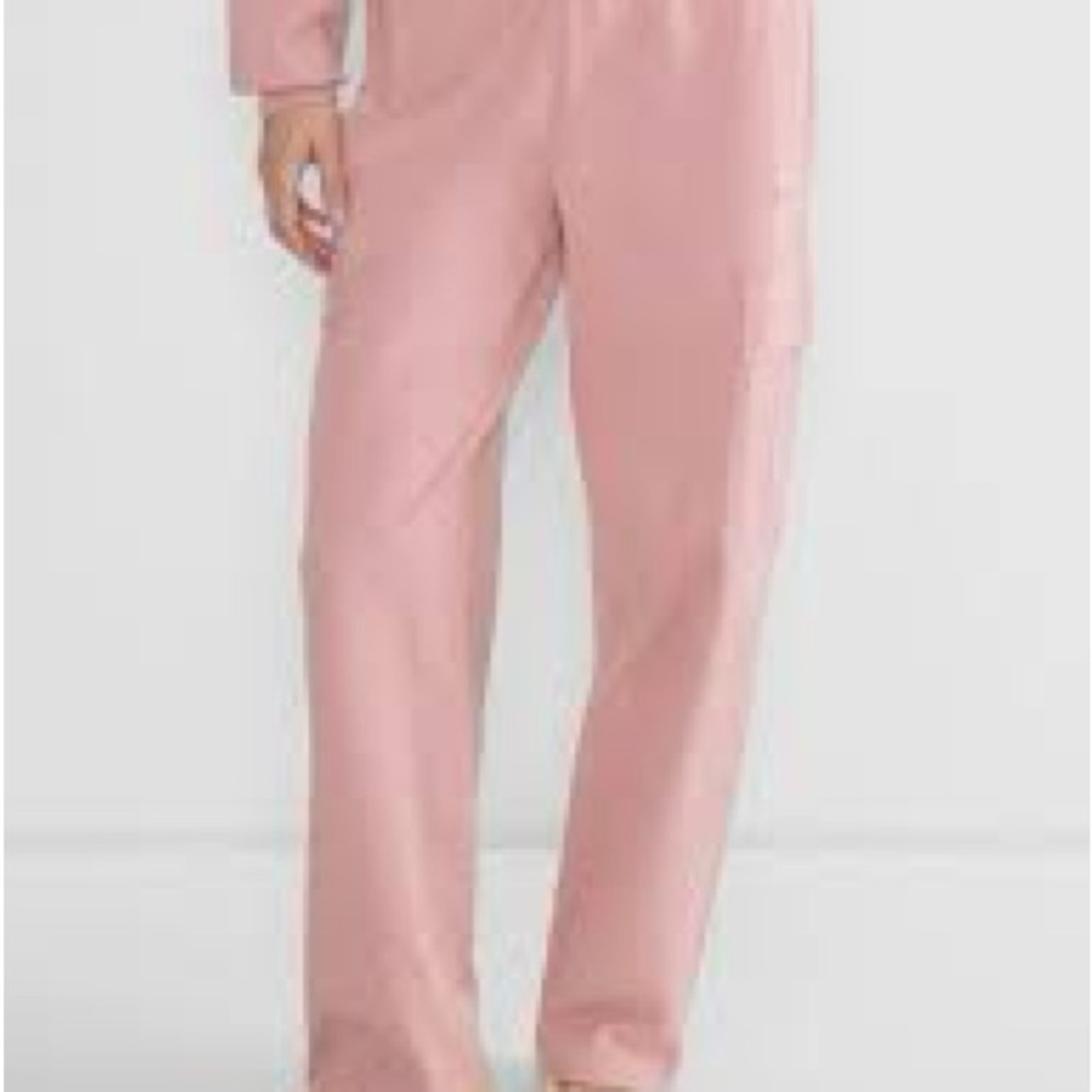 Aritzia sweatfleece cargo pants